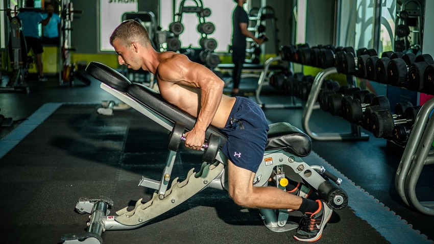 Incline Dumbbell Row Form